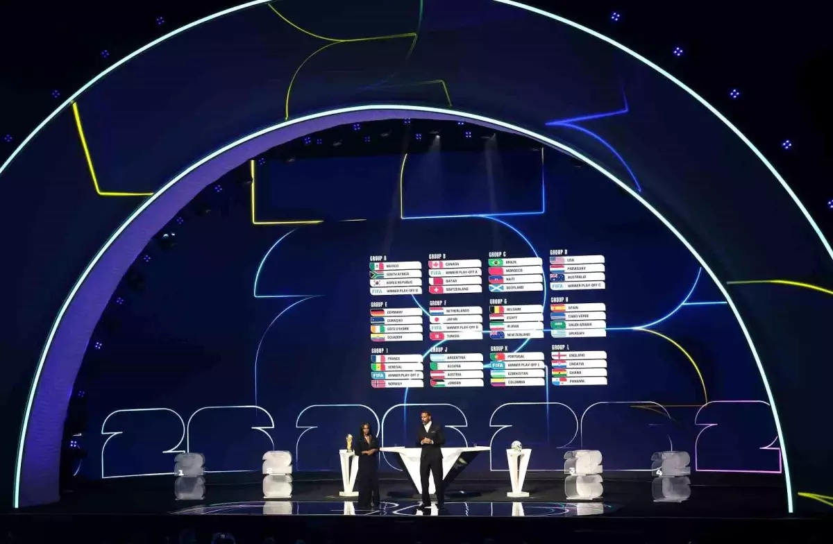 2026 Dünya Kupası Kura Çekimi Yapıldı