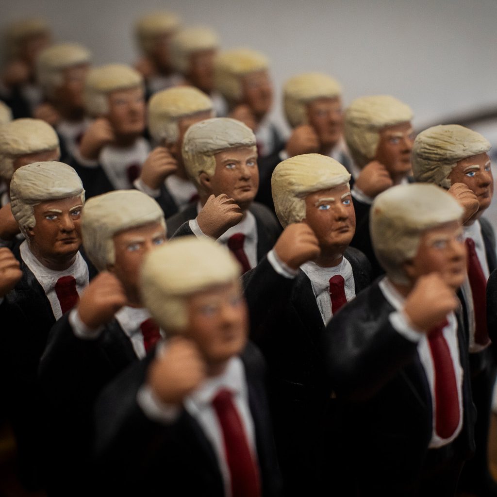 Italian Artisans Introduce Donald Trump Figurines into Traditional Nativity Displays
