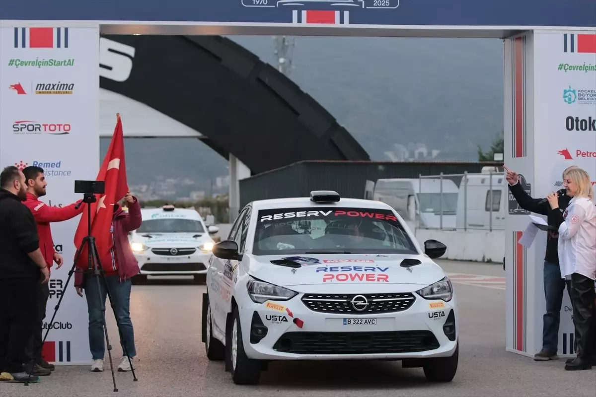 Kocaeli Büyükşehir Rallisi Coşkuyla Başladı: 2025 Türkiye Ralli Şampiyonası’nın Son Yarışı