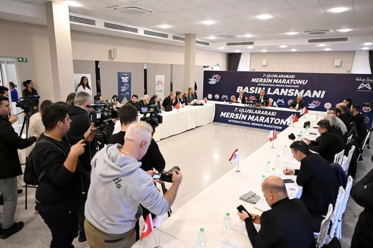 7. Uluslararası Mersin Maratonu Tanıtıldı – 34 Ülkeden 2.414 Sporcu 14 Aralık’ta Koşuya Hazır