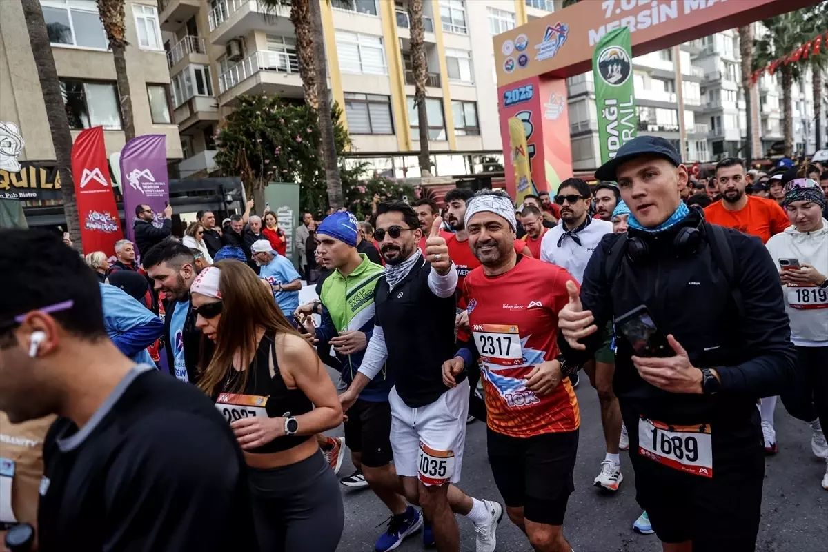 7. Uluslararası Mersin Maratonu Başladı