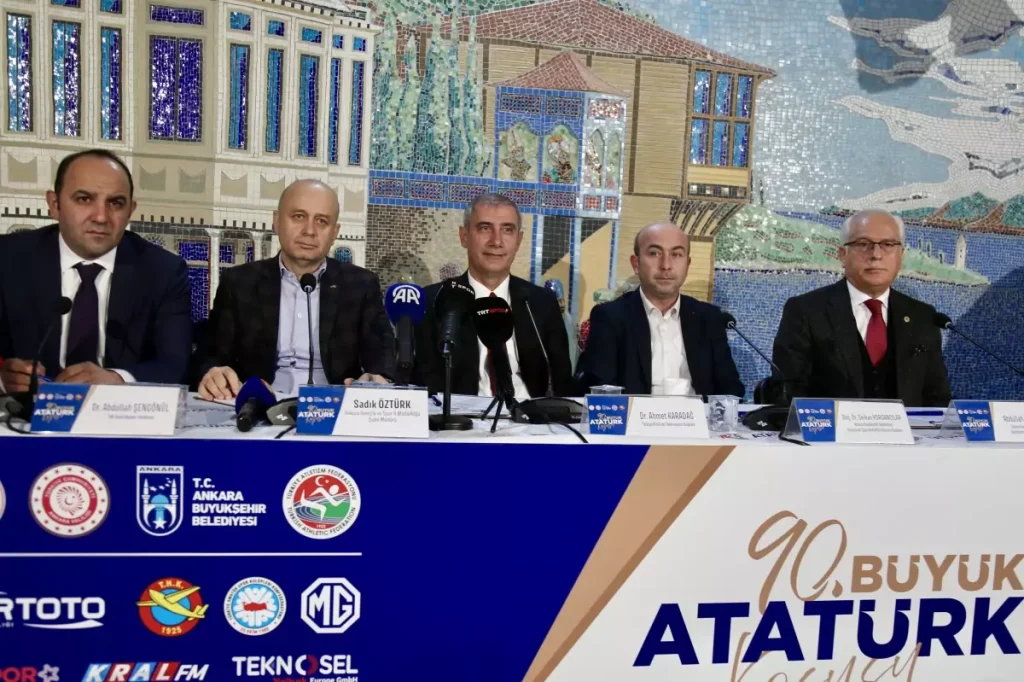 90. Büyük Atatürk Koşusu Tanıtıldı