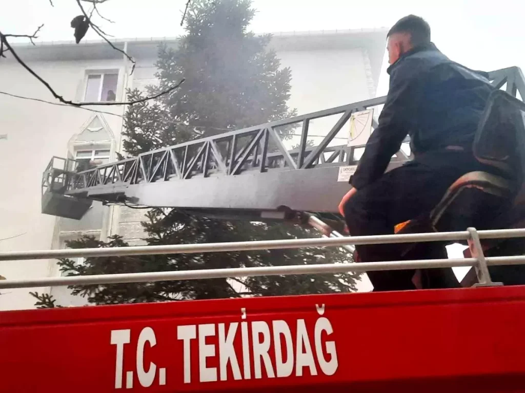 Açık Unutulan Gaz Tüpü Tekirdağ’da Panik Yarattı!