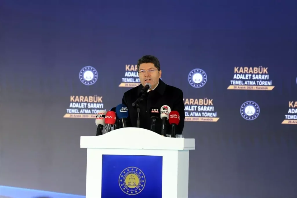 Adalet Bakanı Yılmaz Tunç, Karabük Adalet Sarayı Temel Atma Töreni’nde Çarpıcı Açıklamalarda Bulundu