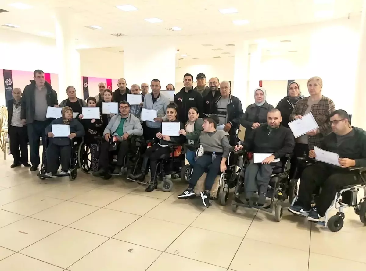 Engellilere İlkyardım ve Afet Farkındalığı Eğitimi Aydın’da Gerçekleşti