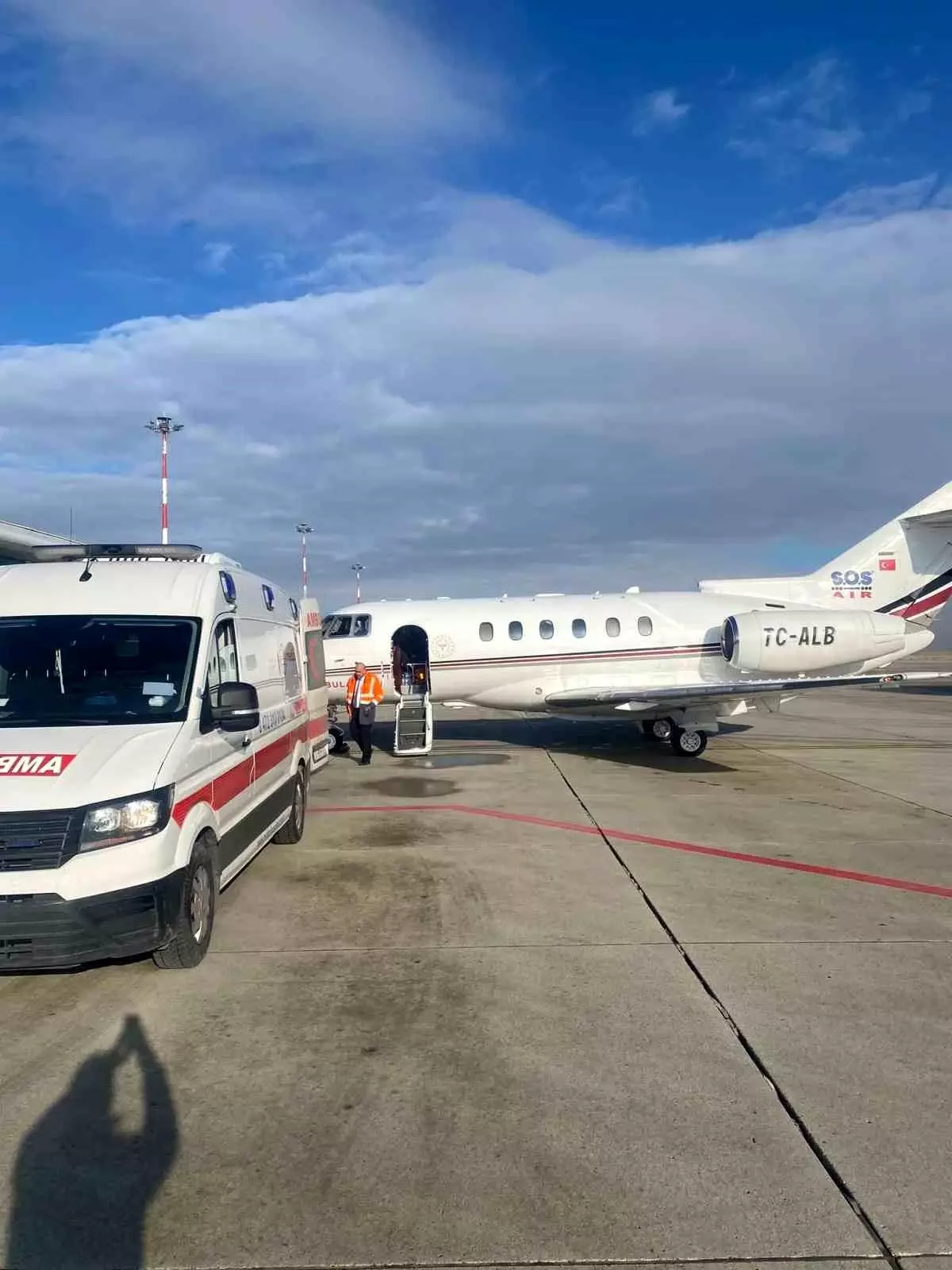 Ağrı’da 4 Günlük Bebek Özofagus Atrezisi Nedeniyle Acil Uçakla Elazığ’a Nakledildi