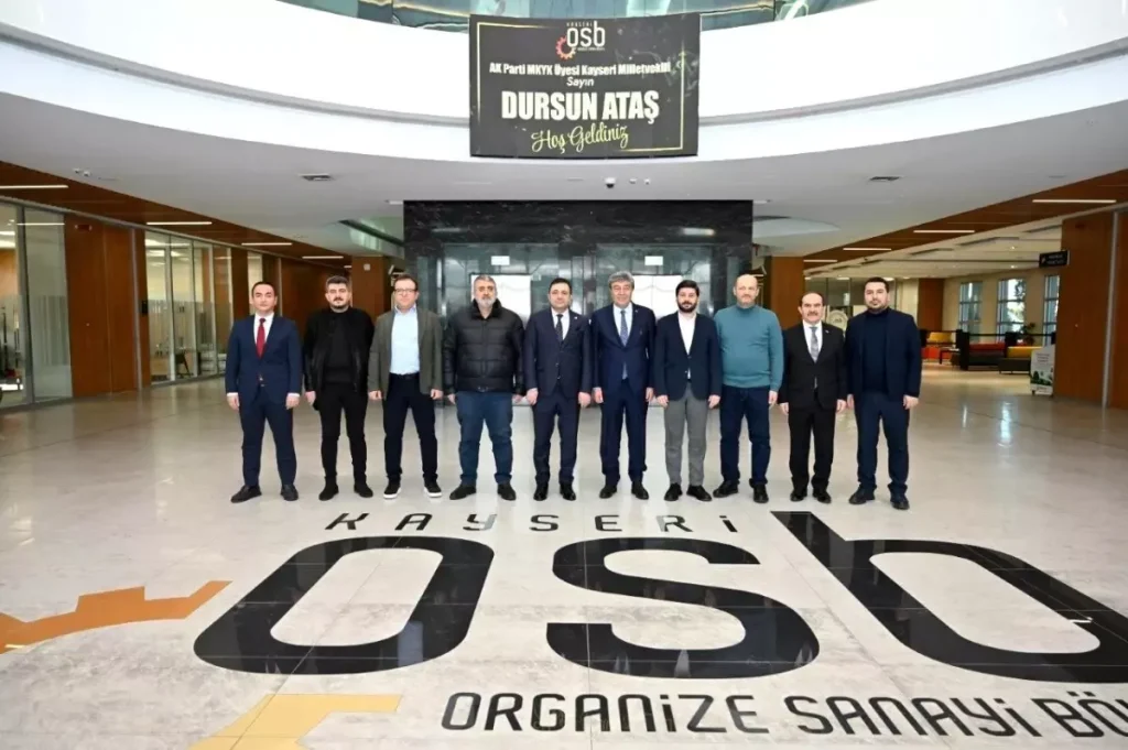Dursun Ataş Kayseri OSB Toplantısında Sanayicilerin Taleplerini Dinledi