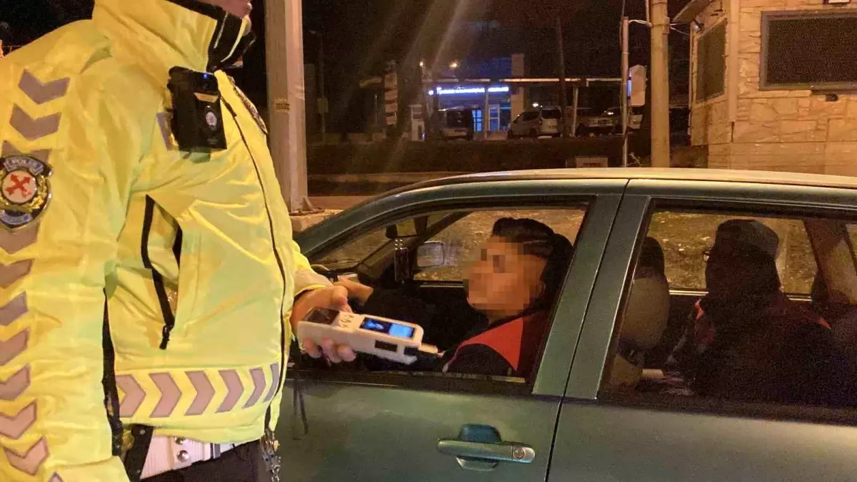 Burdur’da Alkollü Sürücüye Sert Cezai İşlem