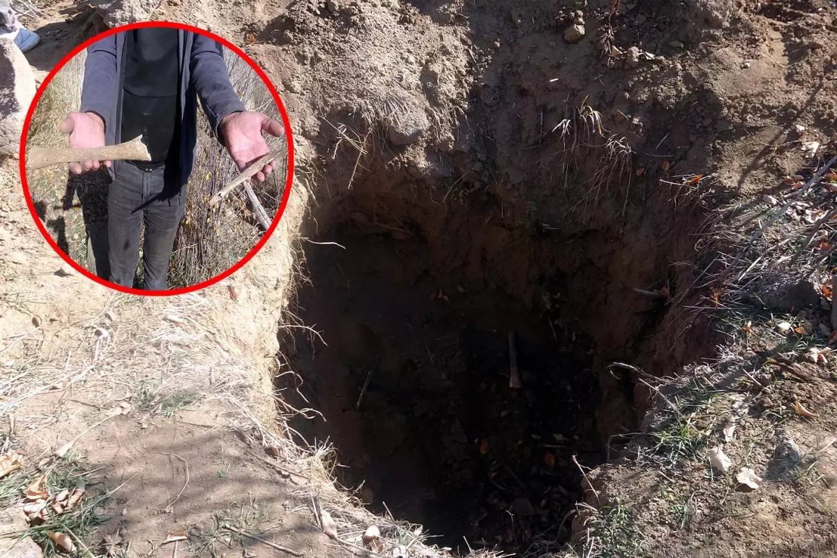 Altın Peşinde 600 Yıllık Mezarlık Tahrip Edildi: Kemikler Çıkarıldı