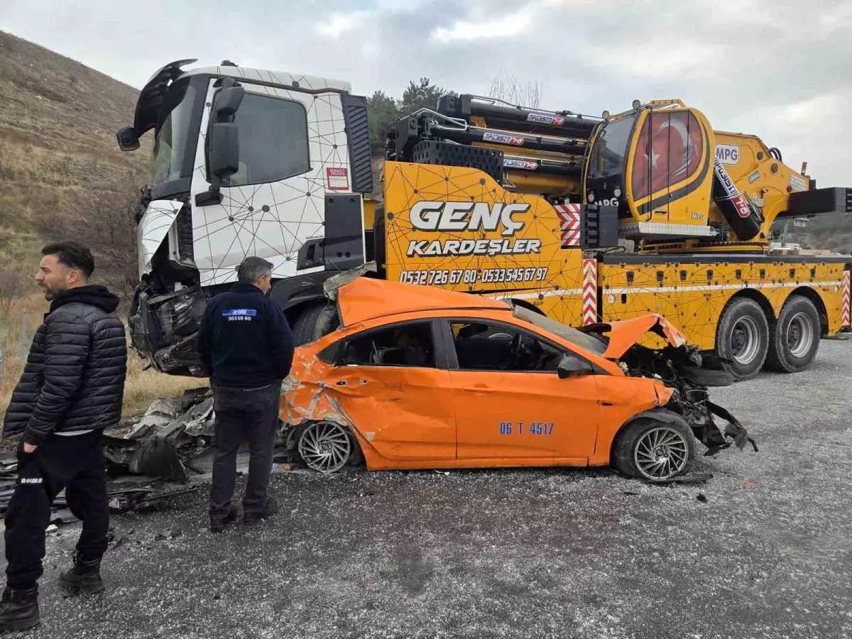 Ankara‑Kırıkkale Yolunda Zincirleme Kaza