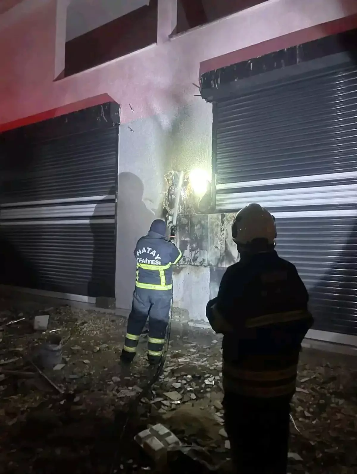 Antakya’da Elektrik Panosu Yangını