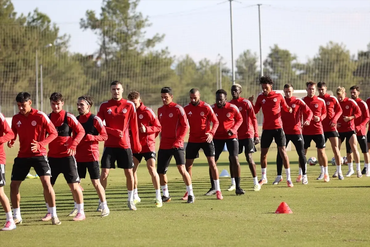 Antalyaspor, Galatasaray Maçına Hazırlanıyor