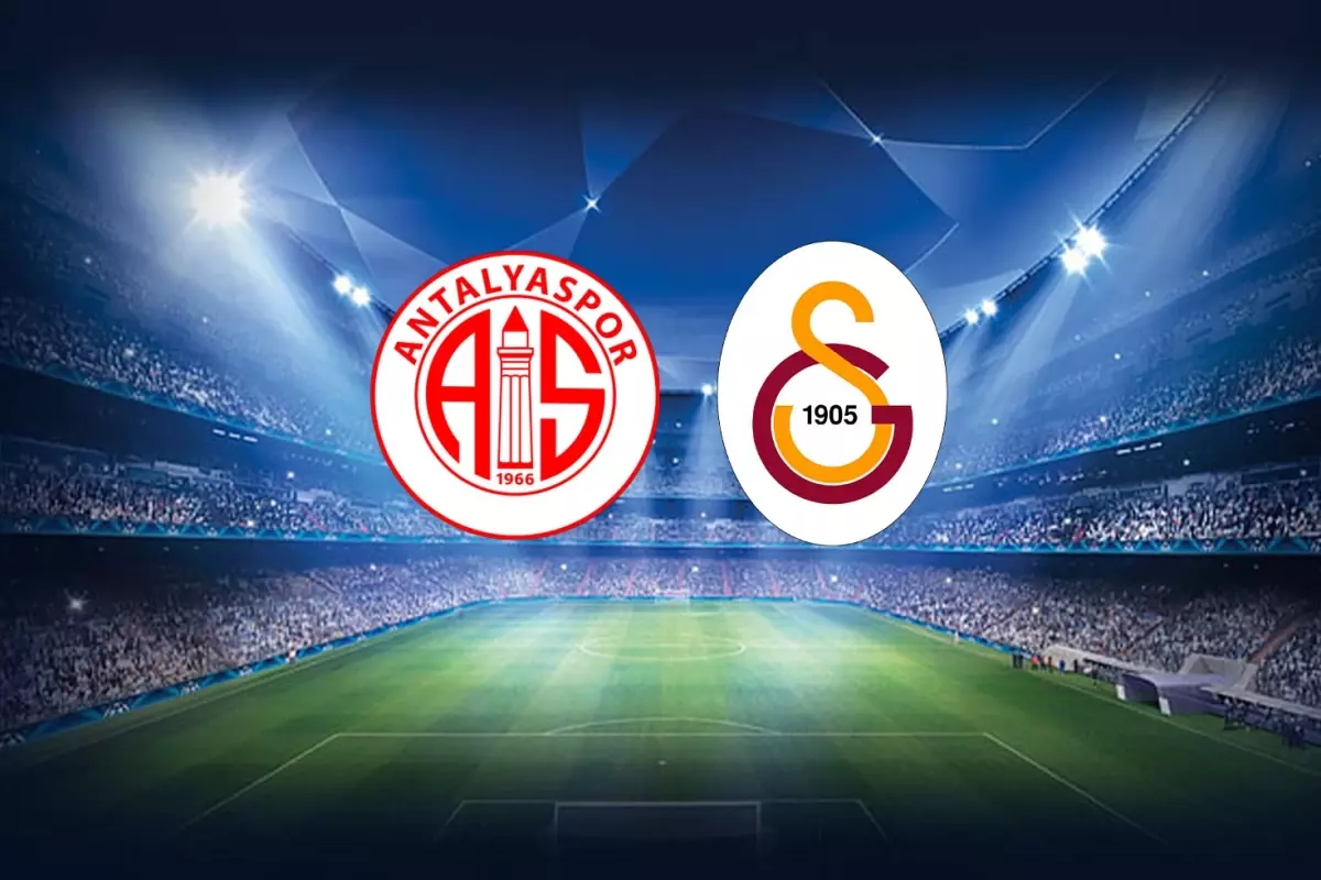 Antalyaspor ve Galatasaray’ın İlk 11’leri Açıklandı