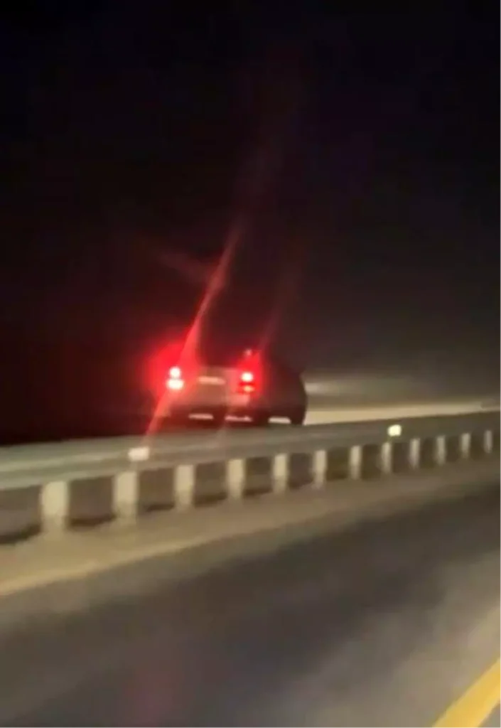 Kastamonu’da Ters Yolda Tehlikeli Seyir