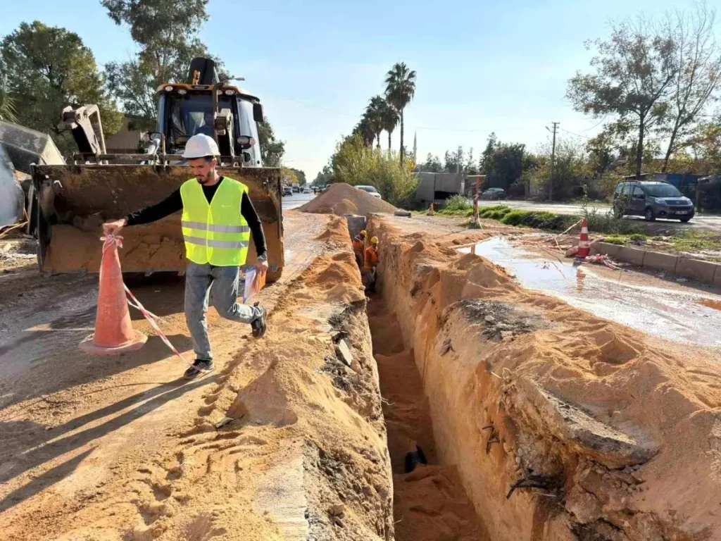 ASAT’tan Akdeniz Sanayi Sitesi bölgesine yeni kanalizasyon yatırımı