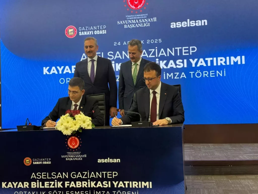 ASELSAN, Gaziantep’te Kayar Bilezik Fabrikası Açarak Savunma Sanayiine Büyük Yatırım Yapıyor