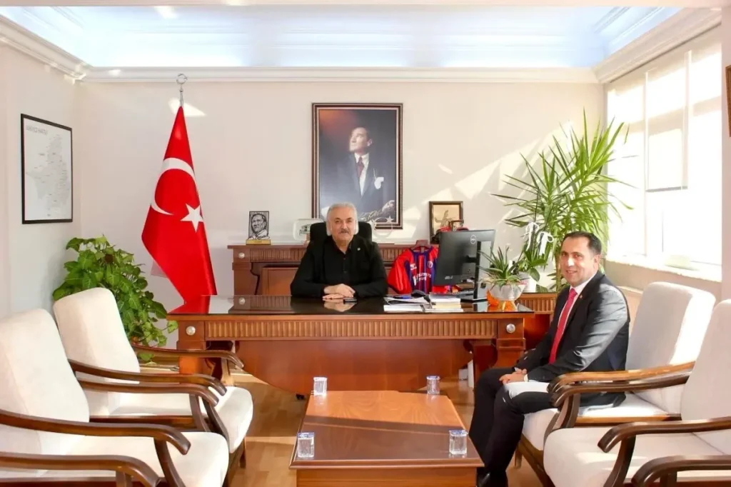 İlkay Türkoğlu’ndan Kaymakam Akça’ya Ziyaret