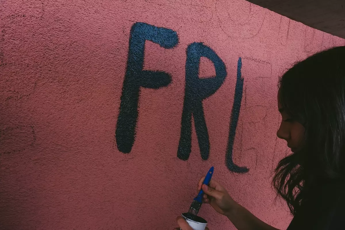 ADÜ’de Filistin’e Destek Graffiti Projesi