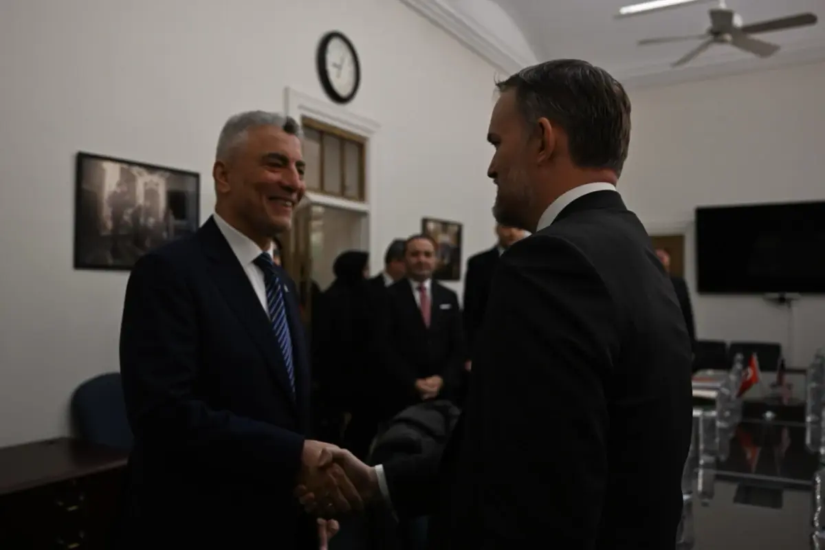 Bakan Bolat ve Greer’den Ticaret Görüşmesi