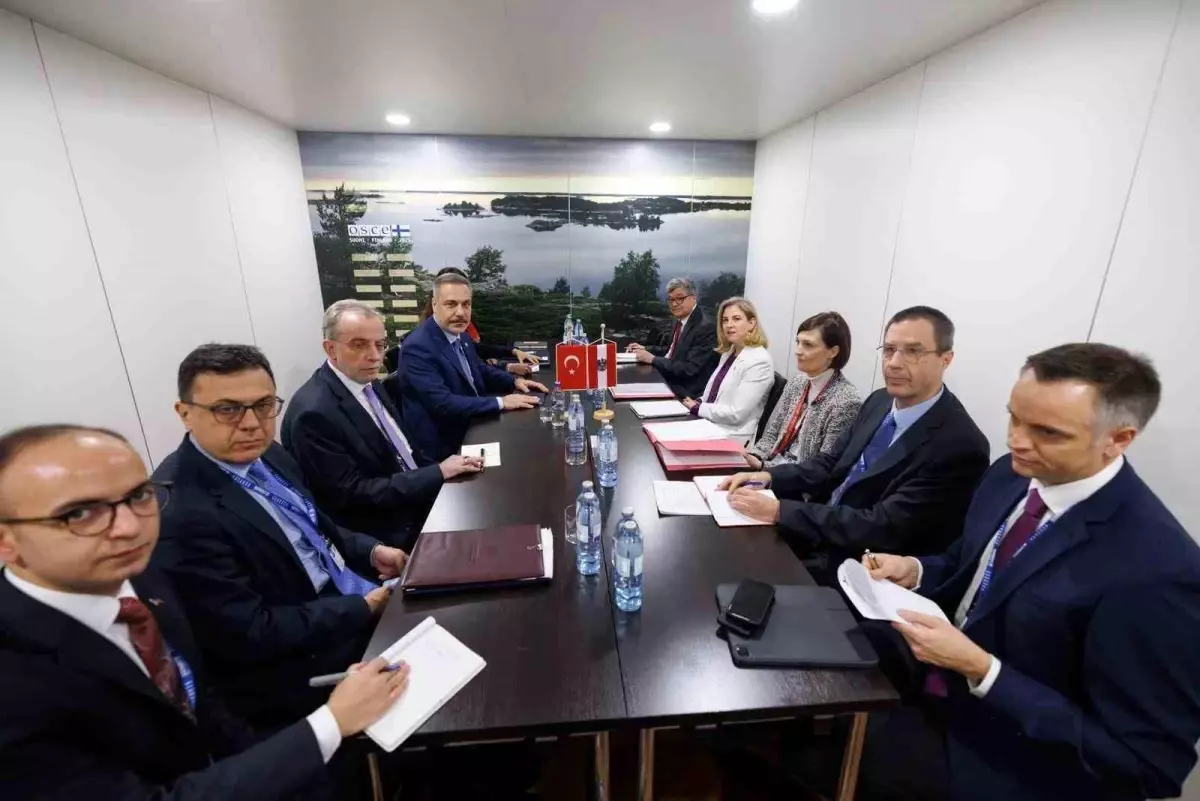 Fidan Viyana’da AGİT Görüşmeleri: Türkiye‑Avusturya İkili İletişimi Derinleşiyor