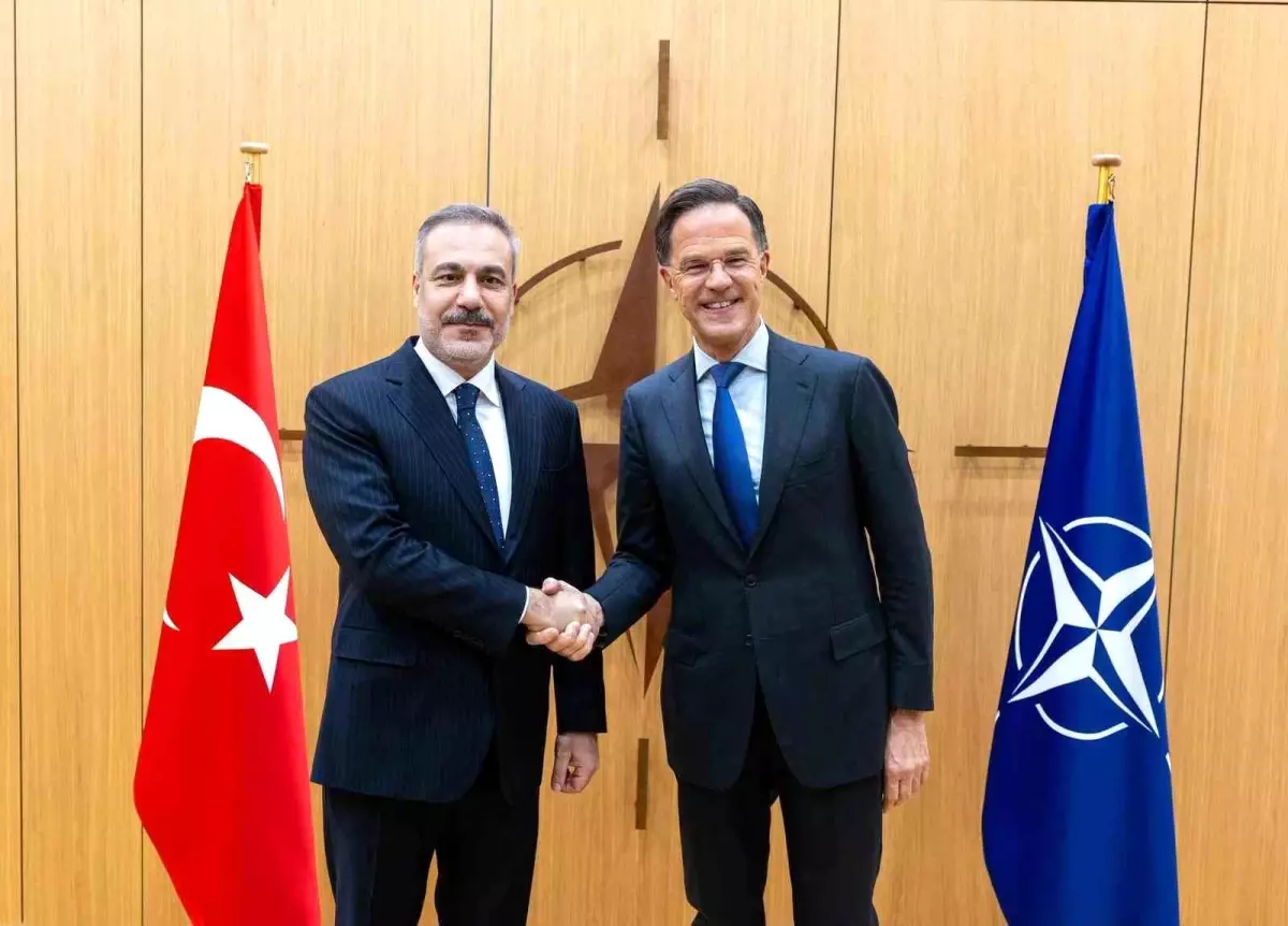 Hakan Fidan, NATO Genel Sekreteri Mark Rutte ile Brüksel’de Görüştü