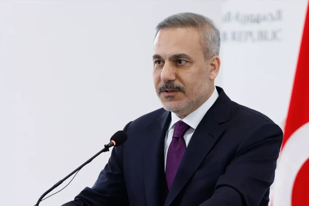 Bakan Fidan, Suriye Dışişleri Bakanı Şeybani ile Ortak Basın Toplantısında Kritik Açıklamalarda Bulundu