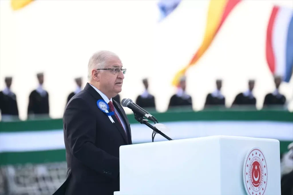 Bakan Güler, Deniz Platformlarının Hizmete Giriş, Bayrak Çekme ve İlk Sac Kesim Töreni’nde Konuştu