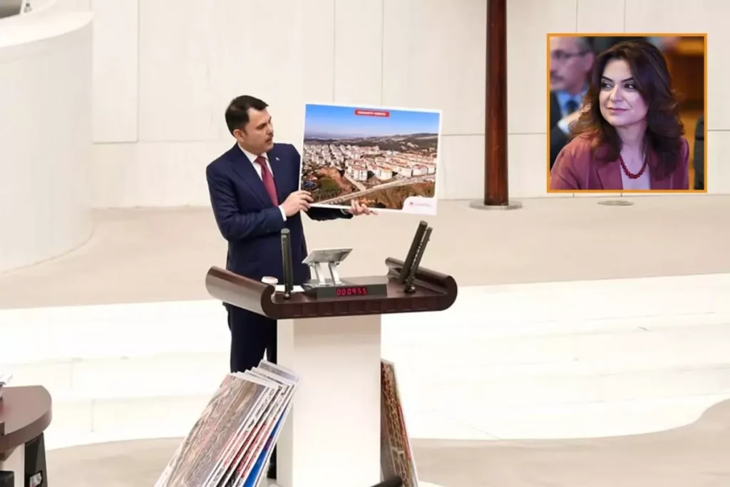 Bakan Kurum’dan Koçyiğit’e Sert “Şantiye Şefi” Tepkisi