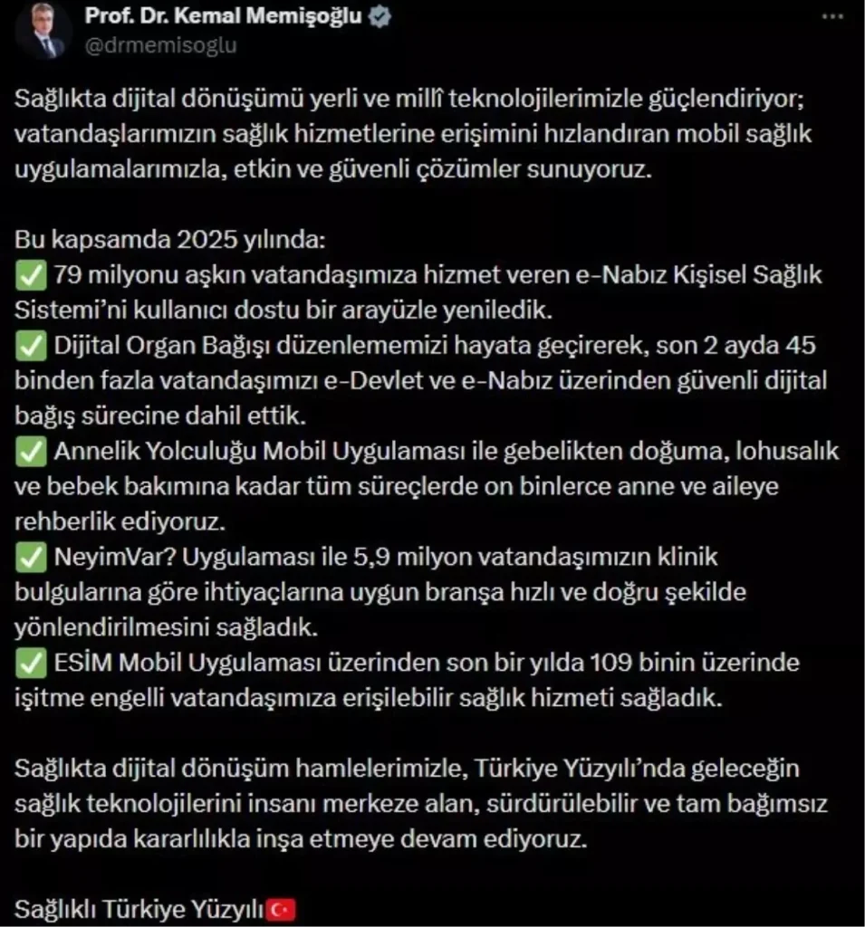 Dijital Dönüşümle Sağlıkta Yenilikler