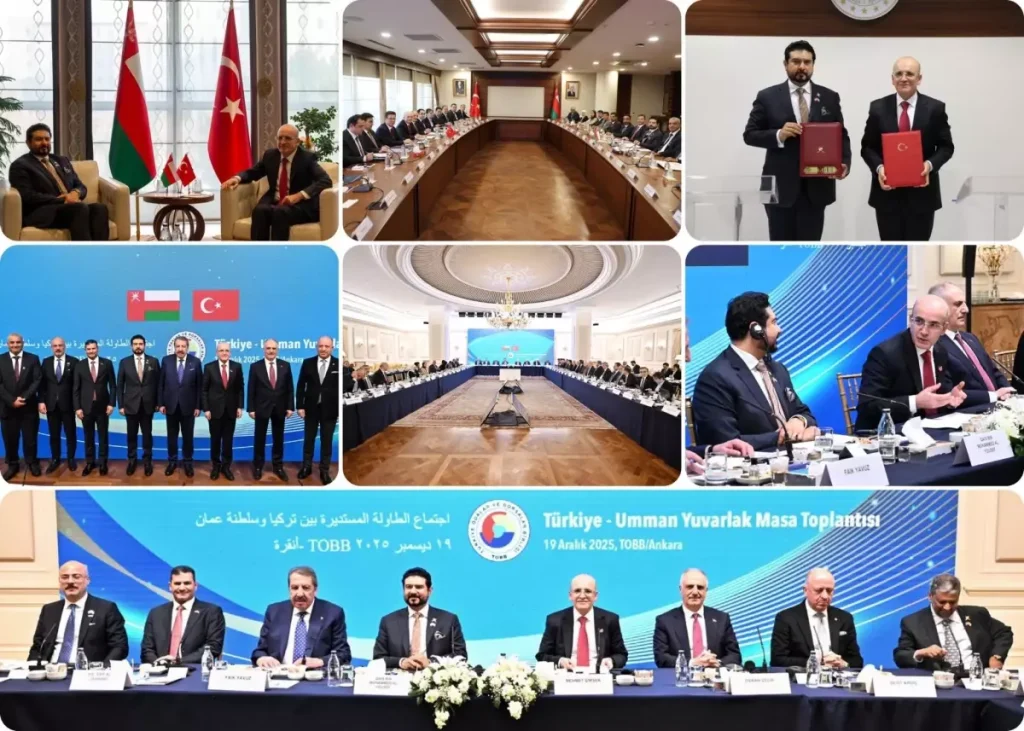 Türkiye ve Umman’dan Ekonomik İşbirliği Adımları