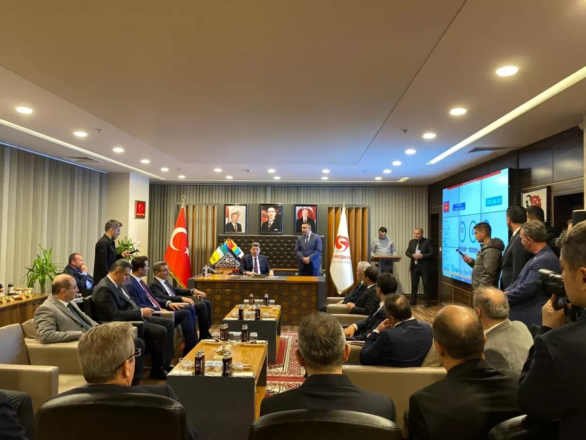 Bakan Tunç Gümüşhane’de Temaslarda Bulundu