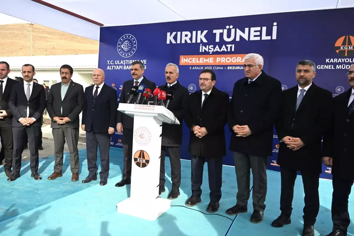Kırık Tüneliyle Erzurum‑Rize Yolu 52 km Kısalıyor: Dağların Kalbine Mühendislik Harikası