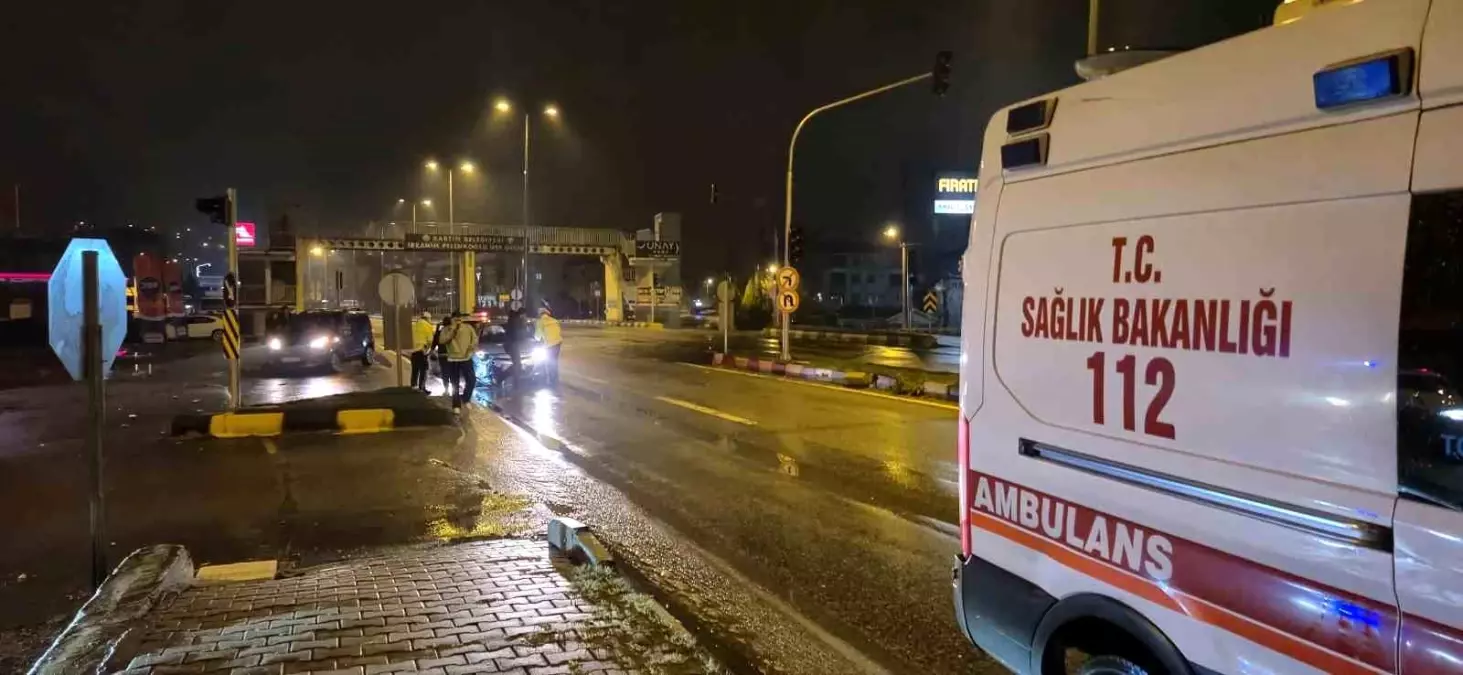 Bartın’da Gece Üç Kaza! Tek Yaralı Köpek