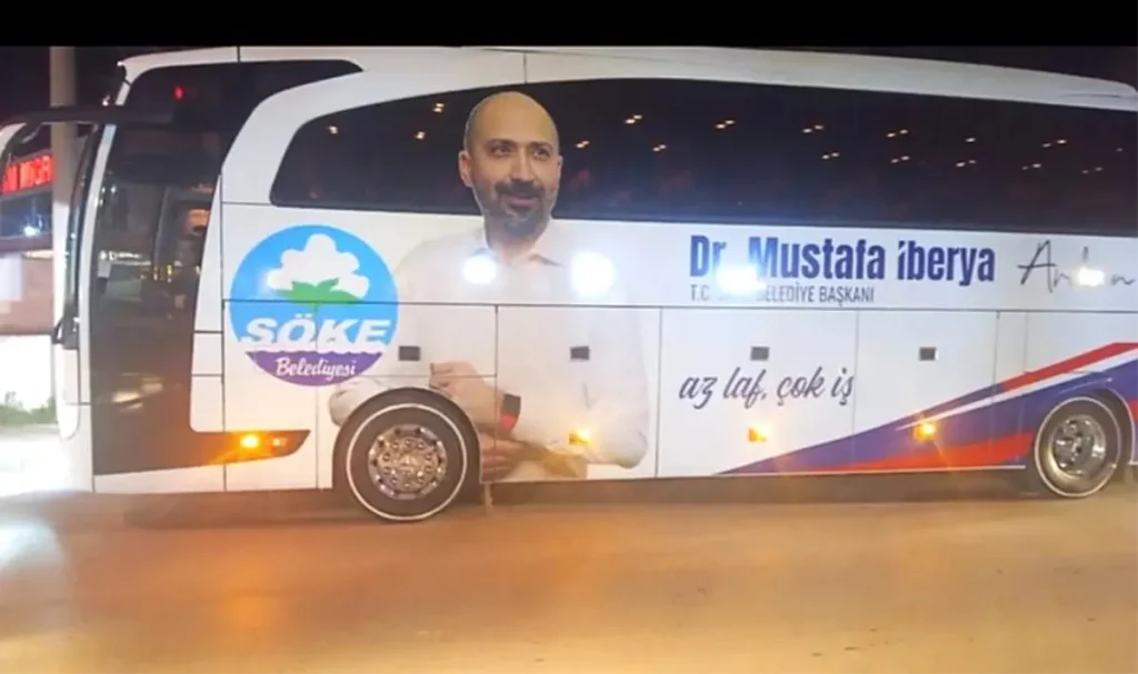 Başkan Arıkan’dan Söke Belediyesi’ne Yeni Otobüs