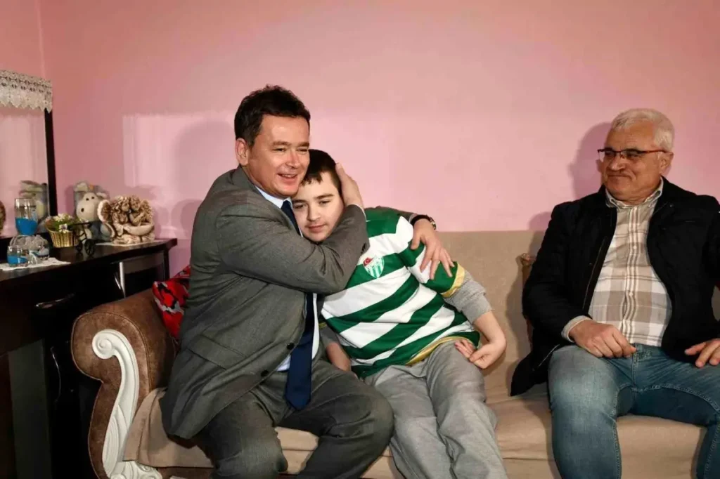 Başkan Aydın, özel bireyin mutluluğuna ortak oldu