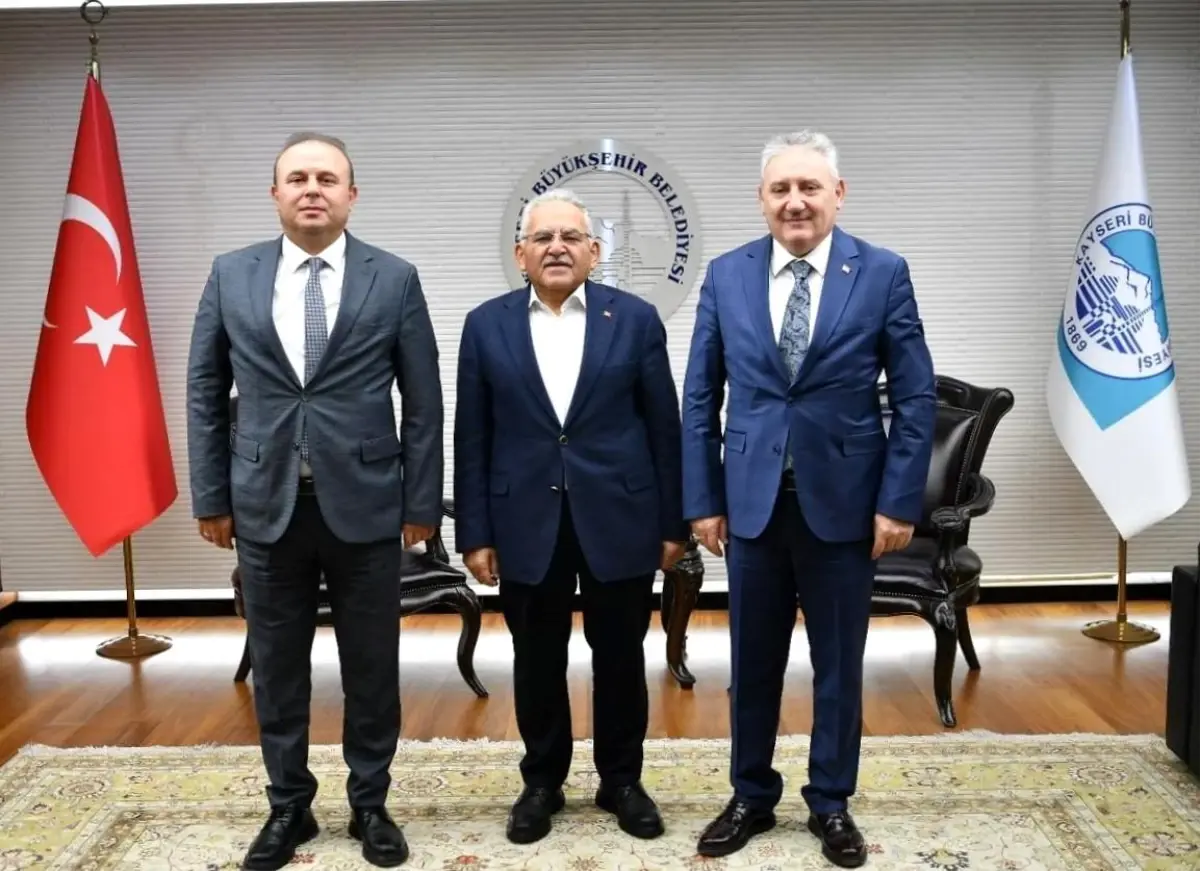 Başkan Büyükkılıç, Tarım Reformu Genel Müdürü Yıldız’ı Ağırladı