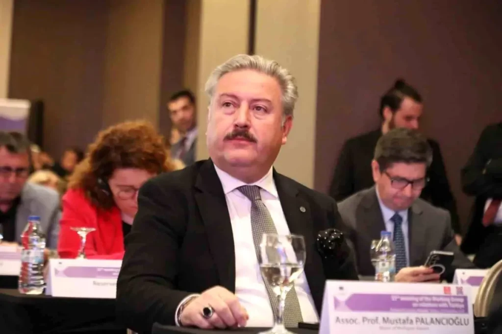 Başkan Palancıoğlu, Avrupa Birliği Toplantısı’nda Türkiye’nin haklarını savundu