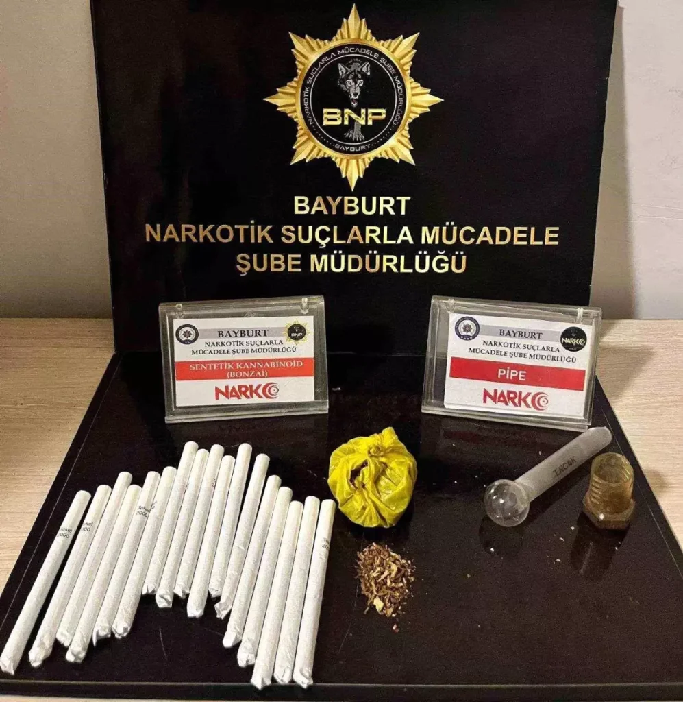 Bayburt’ta Uyuşturucu Operasyonu