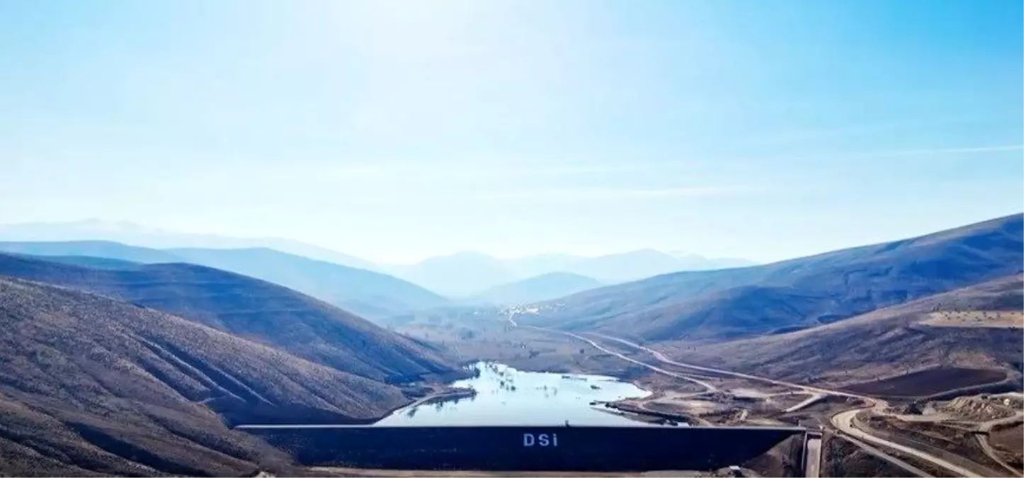 Bayburt’ta Yelpınar Göleti Su Tutmaya Başladı