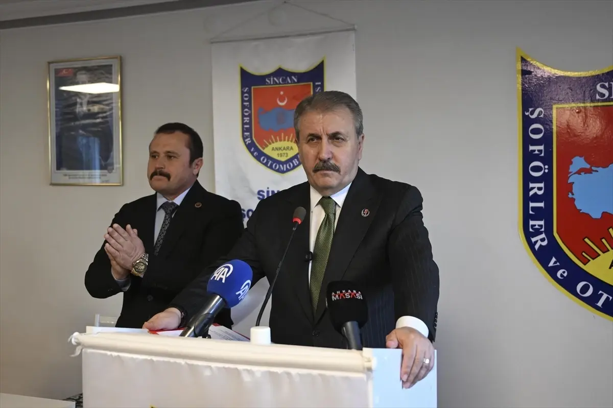 Destici Şoför Esnafıyla Sincan’da Görüştü, Emekli Maaşı Artışı ve Terörsüz Türkiye Vurgusu Yaptı