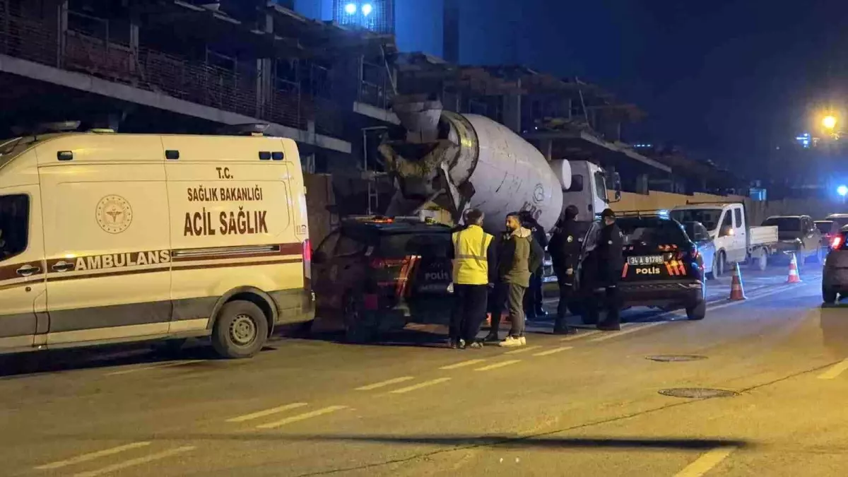 İstanbul’da Beton Mikserine Düşen Sürücü Yaşamını Yitirdi