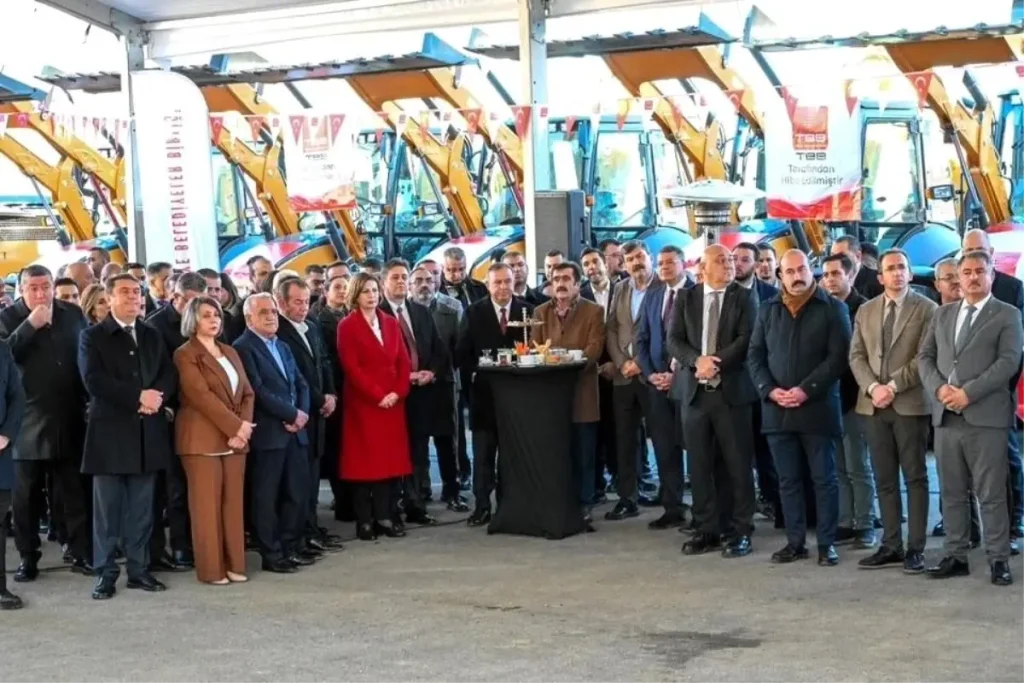 Beyağaç Belediyesi araç filosu genişlemeye devam ediyor