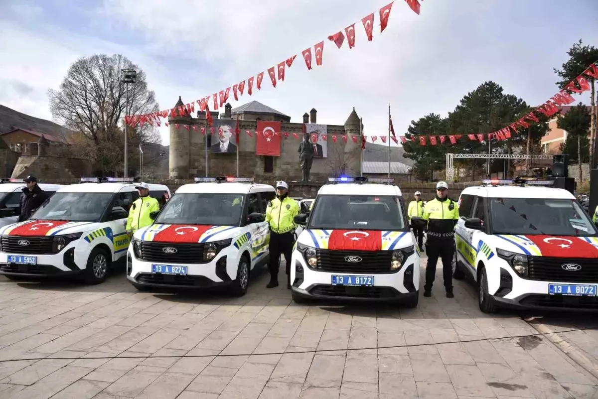 Bitlis’te Güvenlik Güçlerinin Araç Filosuna 86 Yeni Araç Eklendi