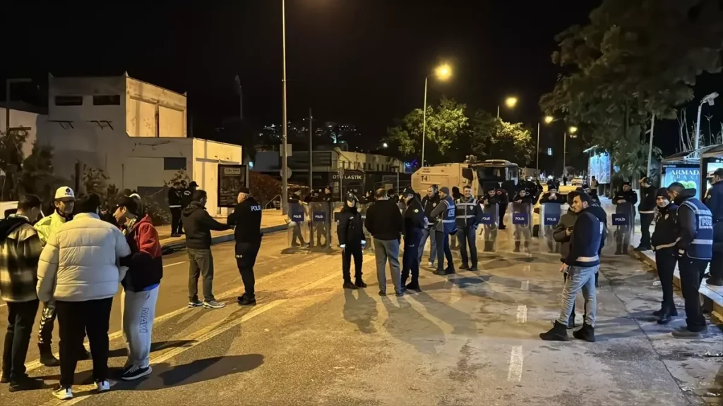 Bodrum FK – Amed Maçında Gerginlik ve Polis Müdahalesi