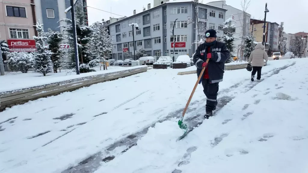 Bolu Beyaza Büründü