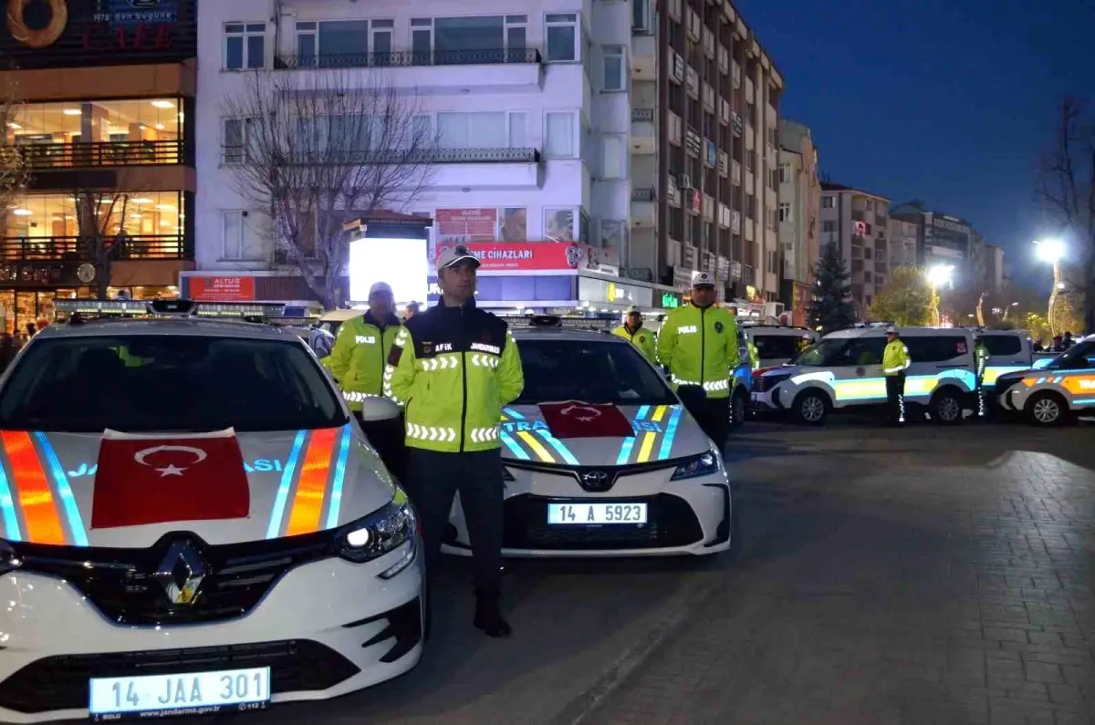 Bolu’ya 68 Yeni Emniyet ve Jandarma Aracı Tahsis Edildi