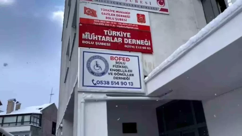 Bolu’da Engelli Derneğine Hırsızlık Şoku: Masa ve Sandalyeler Çalındı