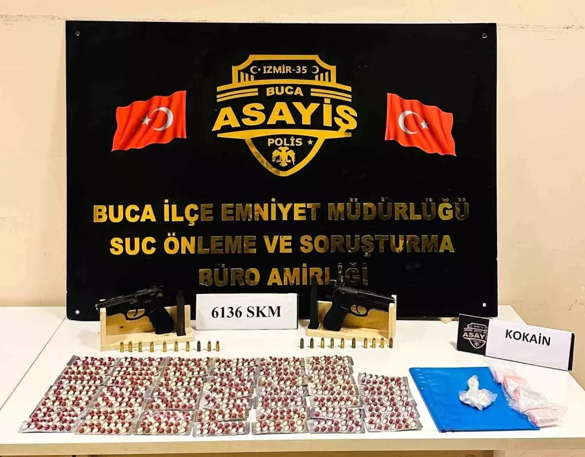 Buca’da Uyuşturucu ve Silah Operasyonu