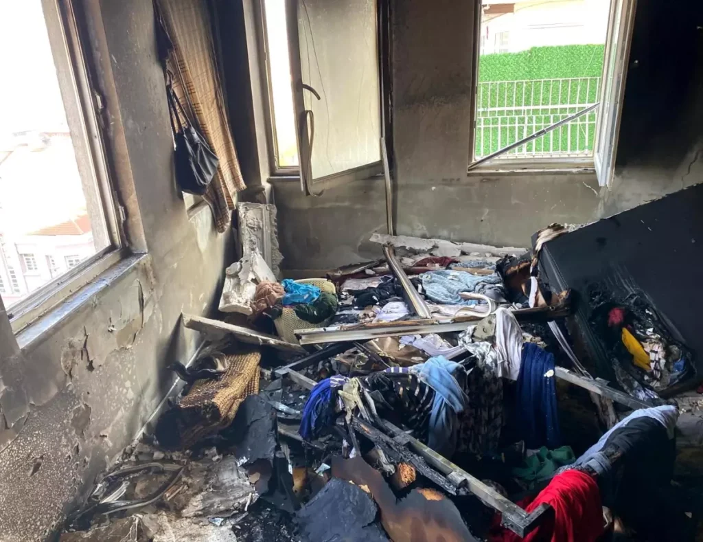 Bursa’da İş Hanında Çığlık Çıkan Yangın: 4 Yaşındaki Çocuk Dumandan Hastaneye Kaldırıldı