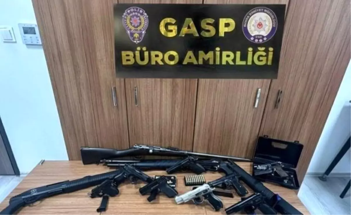 Bursa’da Silah Operasyonu: 41 Adrese Eş Zamanlı Baskın